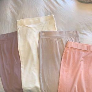 Pack of 4 forever 21 midi skirts